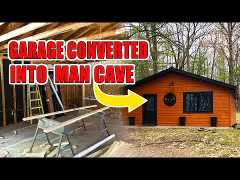 The End Result! Double Garage Transformed into an Epic Bar