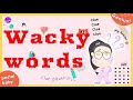 WACKY WORDS QUIZ BRAIN TEASER