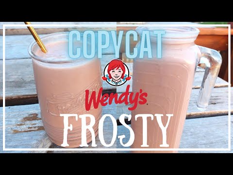 Copycat Wendy's Frosty Recipe | Super Easy Recipe (3 INGREDIENTS)