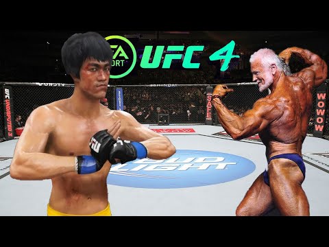 Bruce Lee vs Old Grandfather  EA Sports UFC 4UFC M-1 Zaruba
