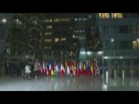 Arrivals for NATO talks, UK's Wallace comments