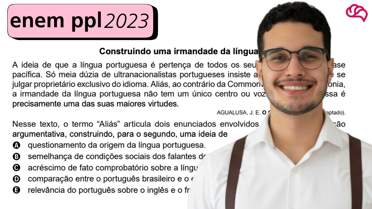 Resolução em Vídeo — Questão 14 ENEM 2023 PPL
