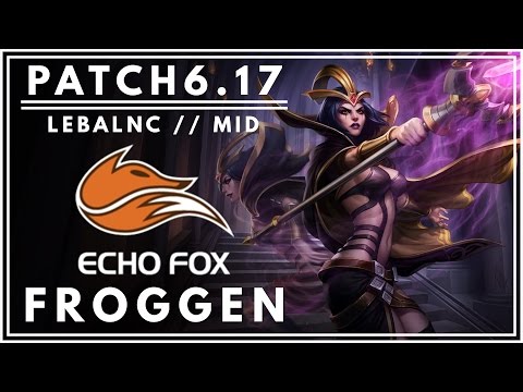 Froggen vs Bjergsen - Leblanc vs Ryze - Mid - Season 6 - Patch 6.17 - NA Challenger