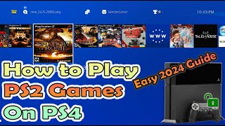 Easy 2024 Guide to play your PS2 games on the PS4