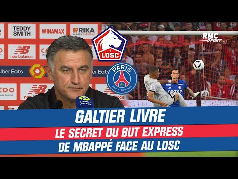LOSC 1-7 PSG : Galtier livre le secret du but express de Mbappé