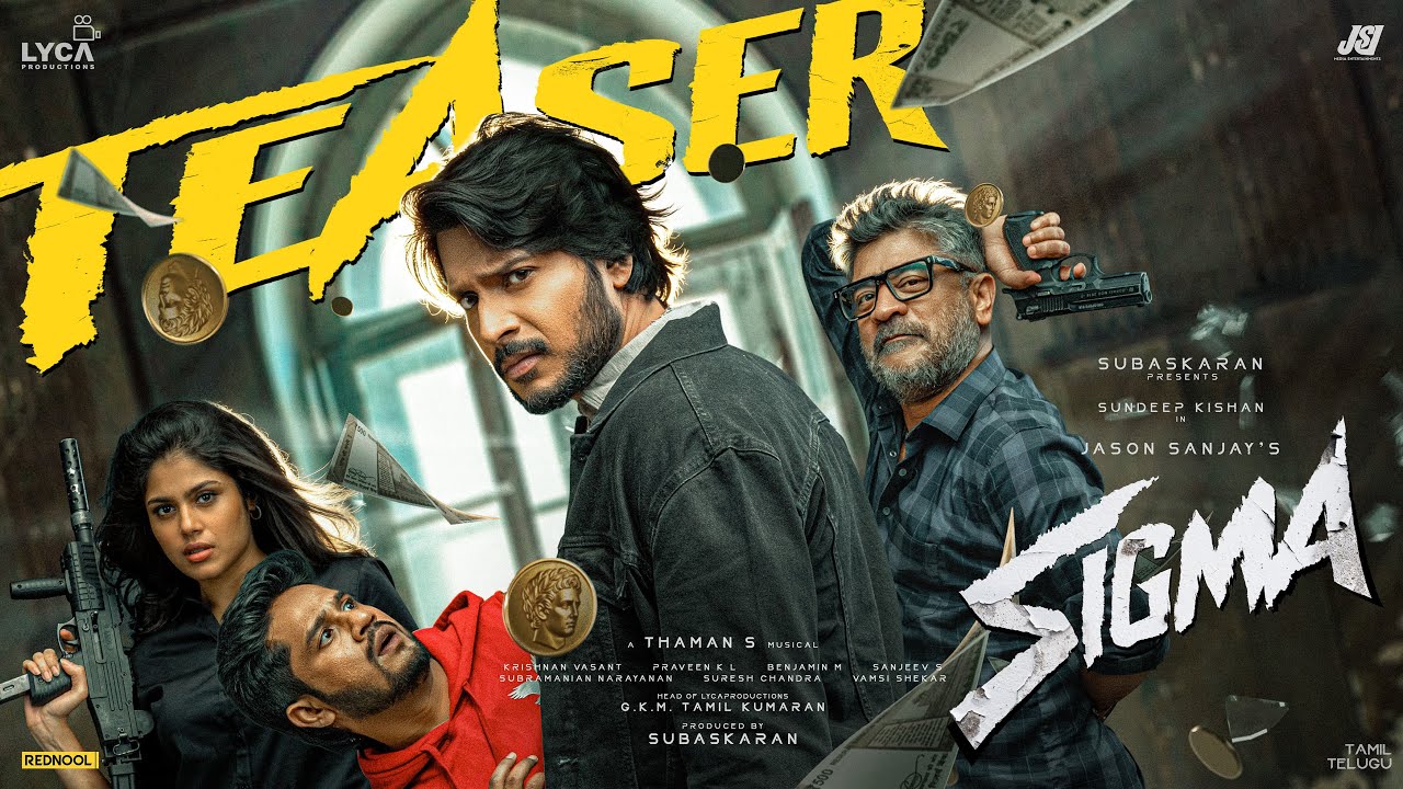 SIGMA Teaser (Telugu) Poster Artwork