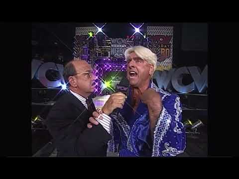 Ric Flair on Monday Nitro | Monday Night Wars | Flair is coming for Curt Hennig | November 10th 1997
