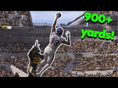 ODELL BECKHAM VS ANTONIO BROWN!! 2 MORE WORLD RECORDS BROKEN!! 900+ YARDS!! MUST SEE!! INSANE!!