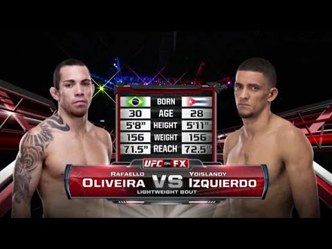 Rafaello Oliveira vs Yoislandy Izquierdo full fight