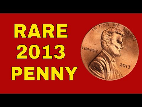 Super rare 2013 penny worth money! 2013 penny value!