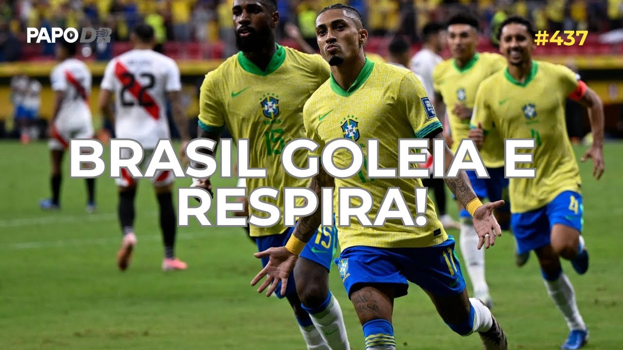 #437 BRASIL ATROPELA O PERU!