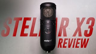 Video thumbnail for Tech Zone Audio Products Stellar X3 Review / Test (vs. AT2020, NT1, LCT440, Spirit) by Podcastage