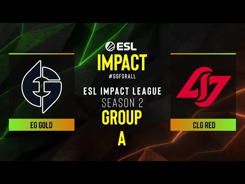 EG Gold vs. CLG Red - Map 1 [Overpass] - ESL Impact League Season 2 - Finals - Group A