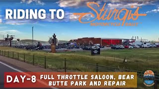 Sturgis Motorcycle Rally | Day 8 | Bear Butte State Park, Full Throttle Saloon