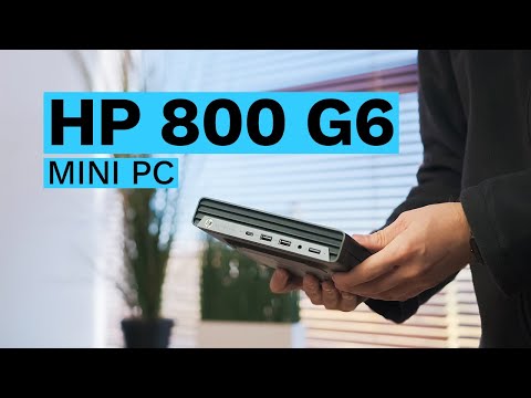 HP EliteDesk 800 G6 Mini PC Core i5 10500T 2.3 GHz | 16 GB | 500 NVME | WIN 11 | DP | Adaptador VGA