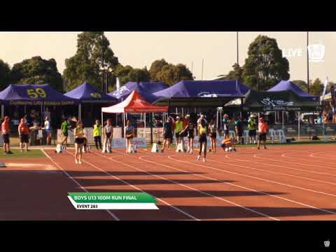 Grace KELLY u13 100m Gold