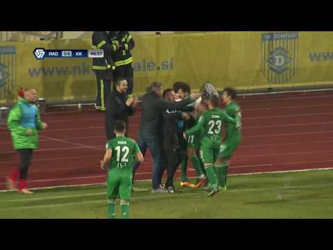 25. krog: Radomlje - Krško 0:2; Prva liga Telekom Slovenije 2016/17