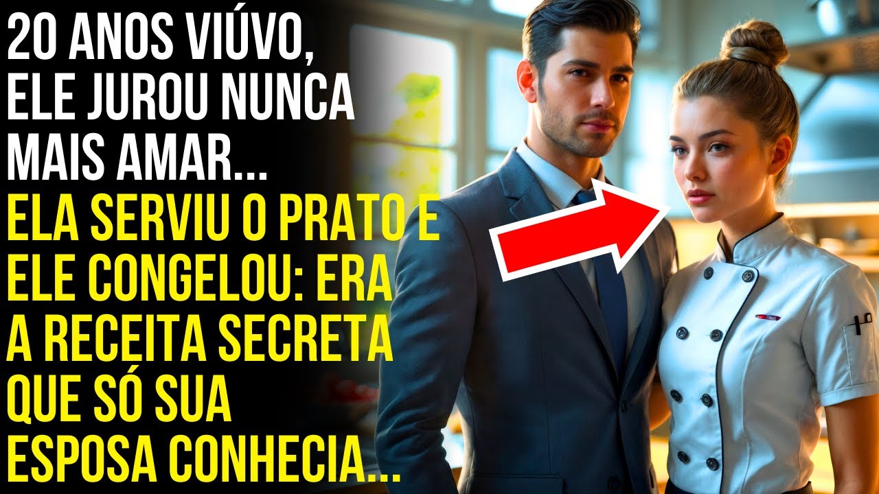 Milionário Viúvo ficou 20 Anos sem Namorar, Até conhecer Uma Cozinheira que...