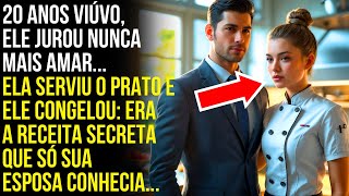 Milionário Viúvo ficou 20 Anos sem Namorar, Até conhecer Uma Cozinheira que...