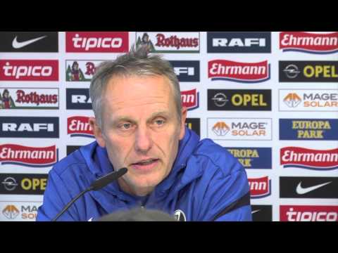 Christian Streich schenkt Jens Keller ein: Kaffee in Freiburg | SC Freiburg - FC Schalke 04 0:2