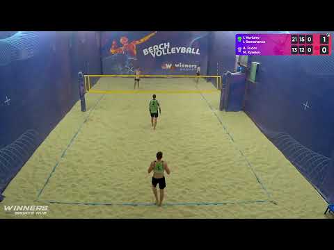 21:00 I.Horiaiev / I.Romanenko  - A.Fudar / M.Kyselov | Winners Beach Volleyball