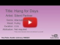 Hang For Days Silent Partner Alternative Punk Funky YouTube Audio Library BGM