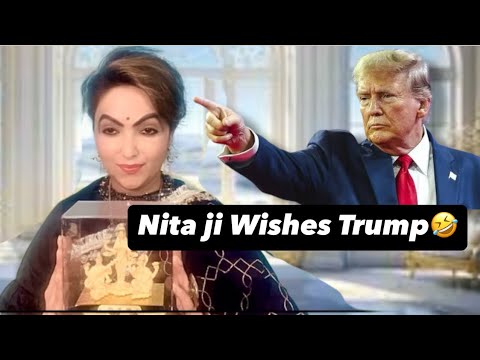 Nita ji Wishes Trump | Sugandha Mishra | lol