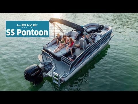 New Pontoon Boat Walkthrough - '22 SS Series from Lowe