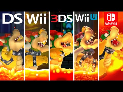 Evolution of Bowser Falling in Lava (1985-2020)