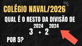 NÃO PODERIA FALTAR ESSE TIPO DE QUESTÃO NA PROVA DO CN DESSE ANO.