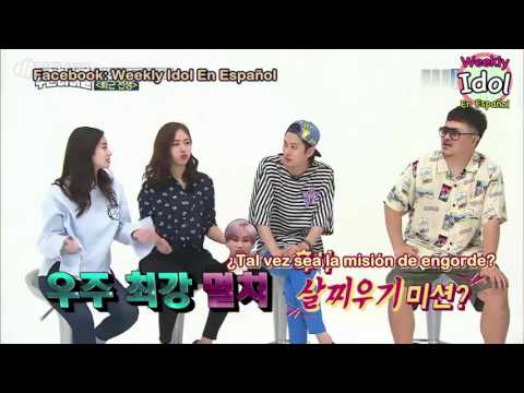 [Sub Español] 160907 Weekly Idol Ep 267 Idol is Best