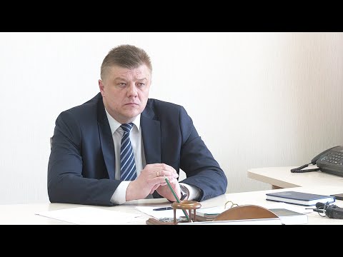 Помощник Президента - инспектор по Гомельской области Николай Рогащук провёл личный приём граждан видео