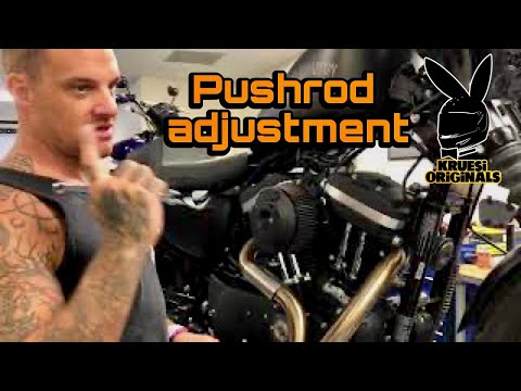 Harley pushrod adjustment