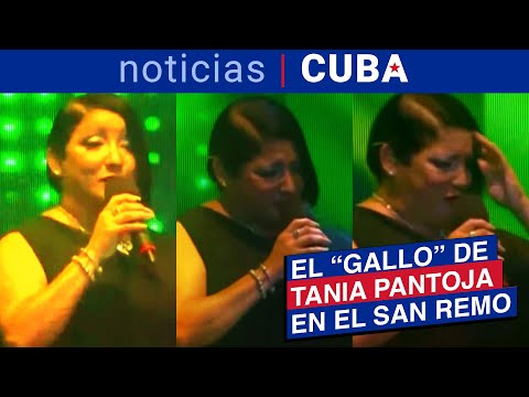 🎵 Tania Pantoja desafina y suelta un "gallo" HORROROSO 🤯 en el Festival SAN REMO