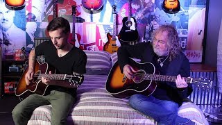 Ray Wylie Hubbard and Lucas Hubbard perform "Snake Farm" in bed | MyMusicRx #Bedstock 2017