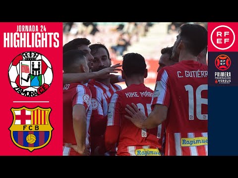 Resumen #PrimeraFederación | Zamora CF 1-0 FC Barcelona Atlètic | Jornada 24 | Temporada 2024/25