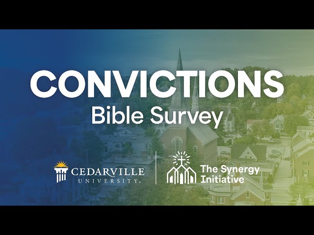 Thumbnail for video titled: Convictions: Bible Survey | The Synergy Initiative