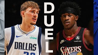 Cooper Flagg - Dallas Mavericks - VJ Edgecombe - Philadelphia Sixers - Tyrese Maxey