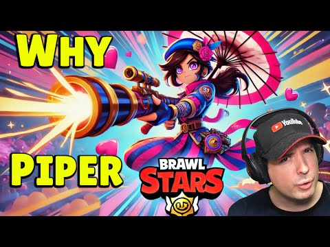 WHY does everyone like PIPER so much? Brawl Stars Gameplay