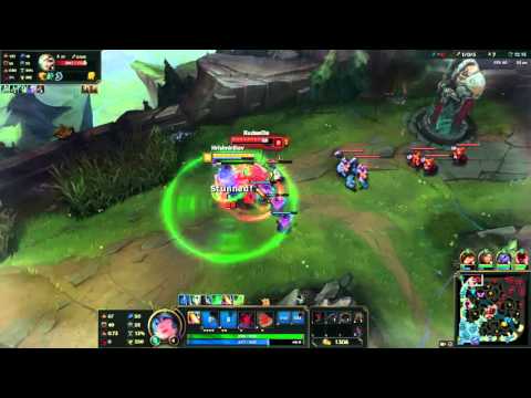 AP Sona (14 Kills) support Tristana vs Vayne and Morgana  Preseason 6 Ranked