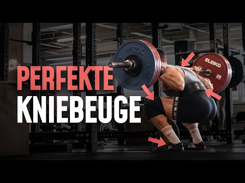 Perfekte Kniebeuge: Technik für MASSIVE Squats