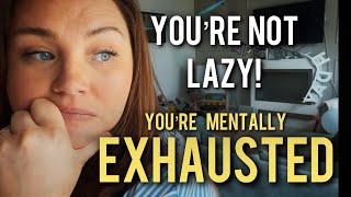 Too Tired to Clean? You’re Not Lazy -You’re Carrying Too Much! | cleaning and mental health 🧠