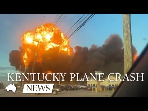 WATCH: Plane crashes after take-off in Louisville, Kentucky