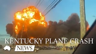 WATCH: Plane crashes after take-off in Louisville, Kentucky
