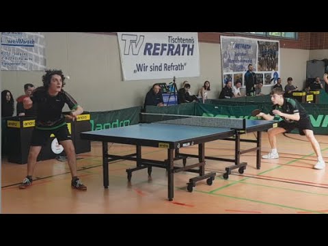 Oberliga NRW | Starkes Blockspiel Vs Harten Angriff  J.Oudriss(2152TTR) : M.Stefanidis(2190TTR)