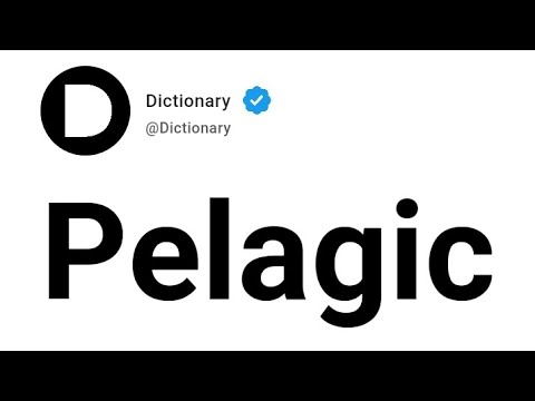 Pelagic Meaning In English