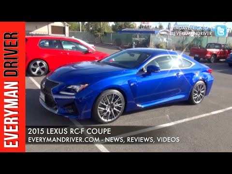 Here's my 2015 Lexus RC F Coupe First Drive on Everyman Driver