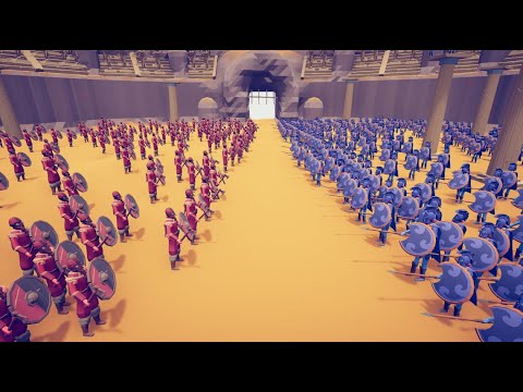 Melee Unit VS Melee Unit TABS (200vs200)