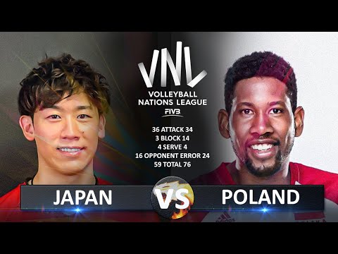 Japan vs Poland | Quarter Final 4 | Men’s VNL 2025