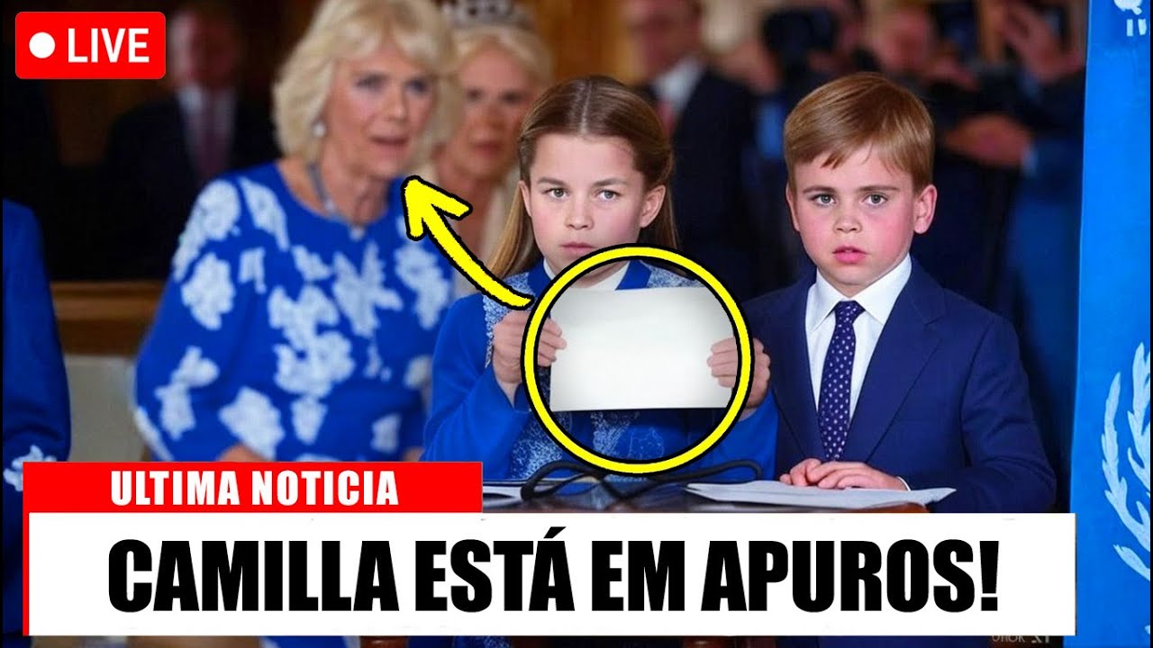 Princesa Charlotte e Príncipe Louis Surpreendem o Reino Unido com Declaração Sobre Camilla